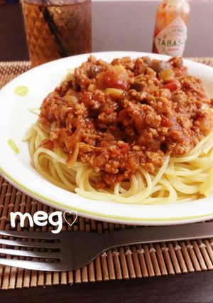きのこ入りミートソース-レシピのメイン写真