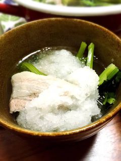 【超簡単!】ほうれん草のみぞれ鍋-レシピのメイン写真