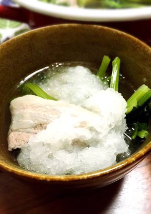 【超簡単！】ほうれん草のみぞれ鍋-レシピのメイン写真