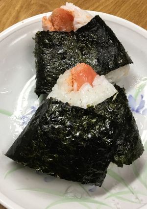 辛子明太子入りのおにぎり-レシピのメイン写真