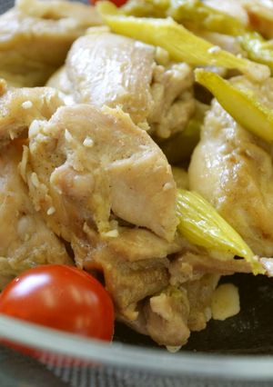 ♬鶏もも肉とアスパラのガーリック炒め♬-レシピのメイン写真