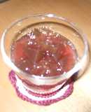ハチミツレモンで食べる！ぷるるん紅茶寒天