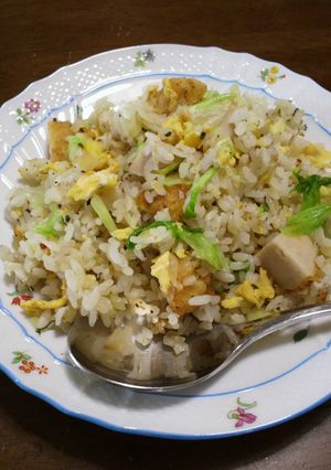 冷食唐揚げでさわやか系チャーハン-レシピのメイン写真