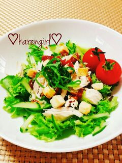 ♡夏バテ知らず!梅しそとささみのサラダ♡-レシピのメイン写真