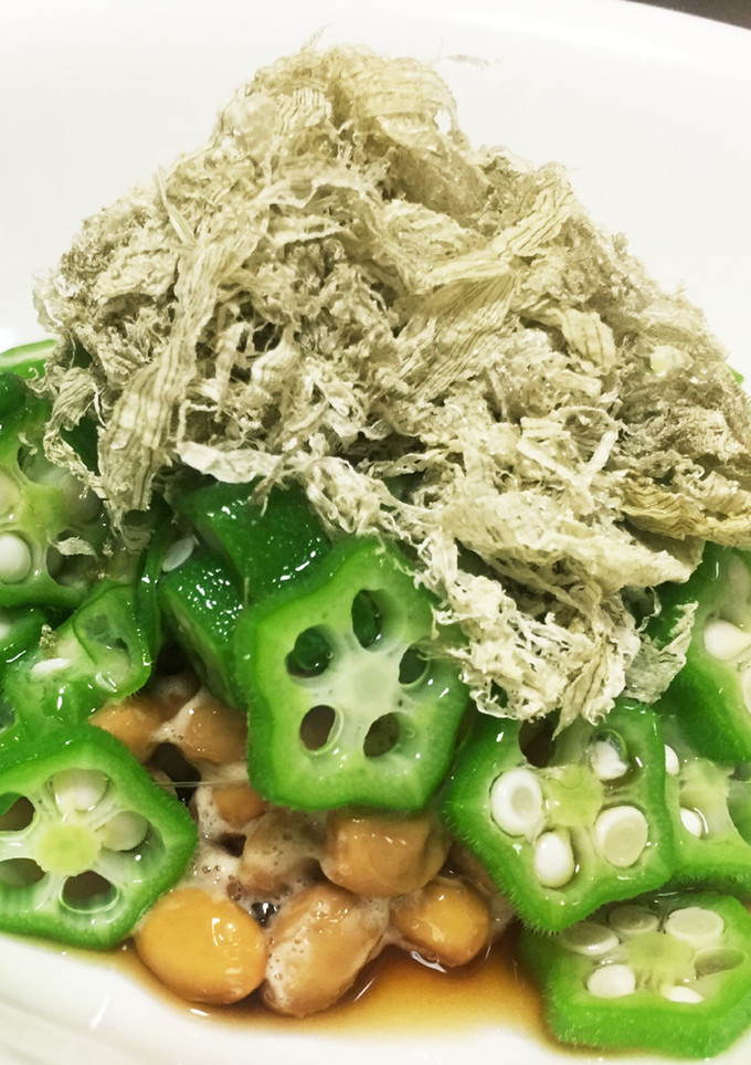 ネバネバ とろろ納豆オクラ 簡単美味しい-レシピのメイン写真
