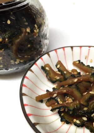 ゴーヤの佃煮☆黄金タレ-レシピのメイン写真