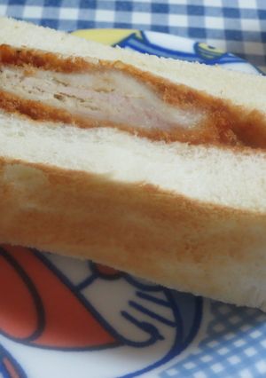 超簡単カツサンド-レシピのメイン写真