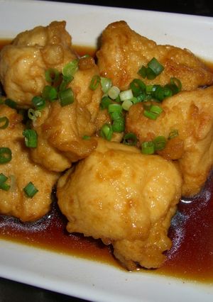鶏むね肉で☆から揚げつゆだく-レシピのメイン写真
