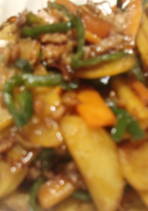 昔の人気給食メニュー♪♪洋風キンピラ♡-レシピのメイン写真