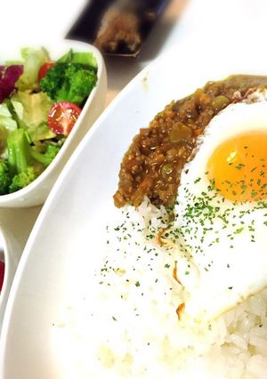 節約!ブロッコリーの芯でキーマカレー♬-レシピのメイン写真