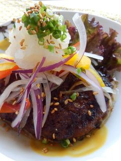さっぱり照り焼きハンバーグ-レシピのメイン写真