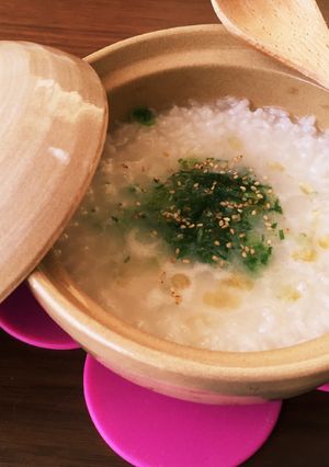 疲れた身体に^ ^煮るだけ簡単中華風お粥-レシピのメイン写真