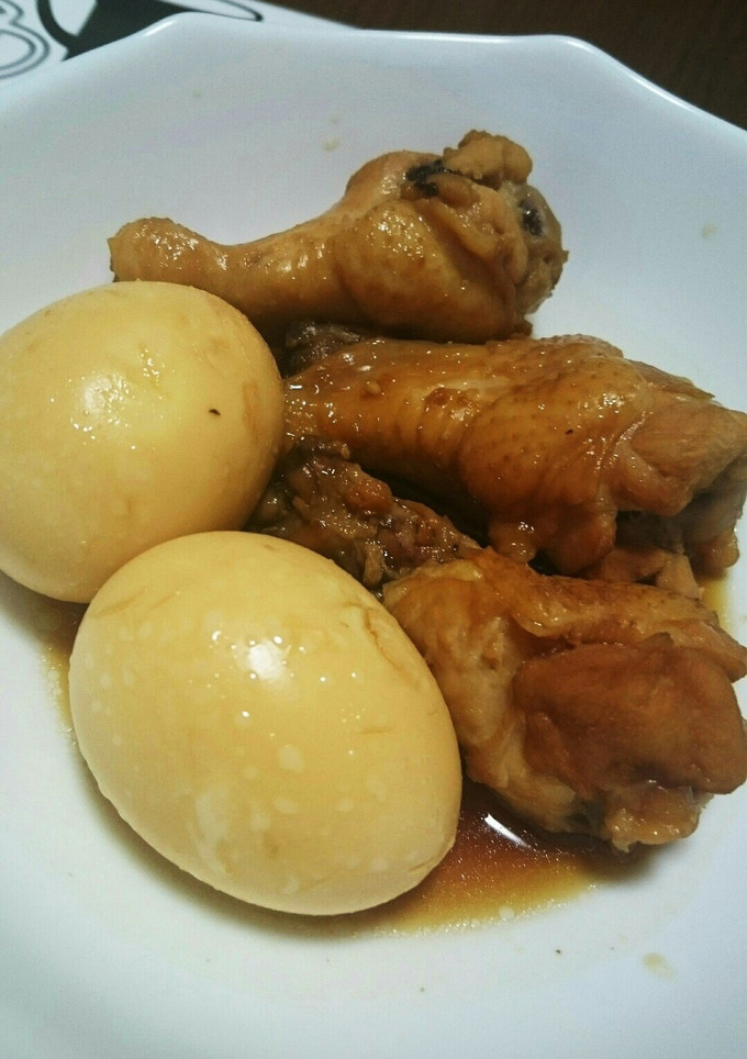 手羽元と卵のさっぱり煮-レシピのメイン写真