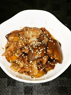 豚と茄子のしょうが焼き(弁当用)-レシピのメイン写真