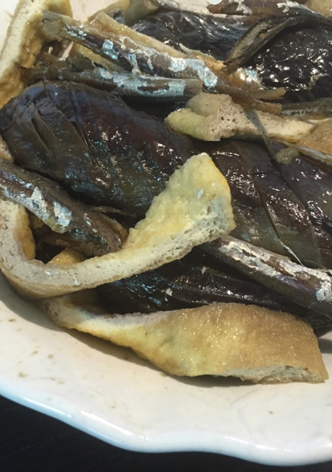 ナスと煮干し、揚げの煮物-レシピのメイン写真