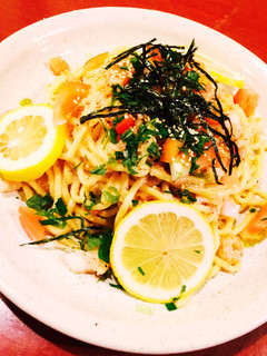 イカとエビのさっぱり明太パスタ-レシピのメイン写真