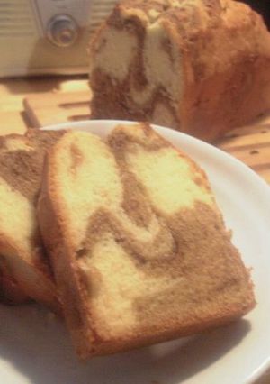★おからコーヒーマーブルパウンドケーキ★-レシピのメイン写真