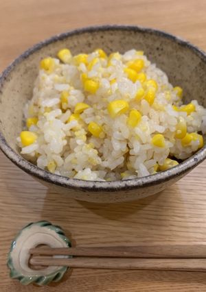 入れて炊くだけ＊とうもろこしごはん-レシピのメイン写真