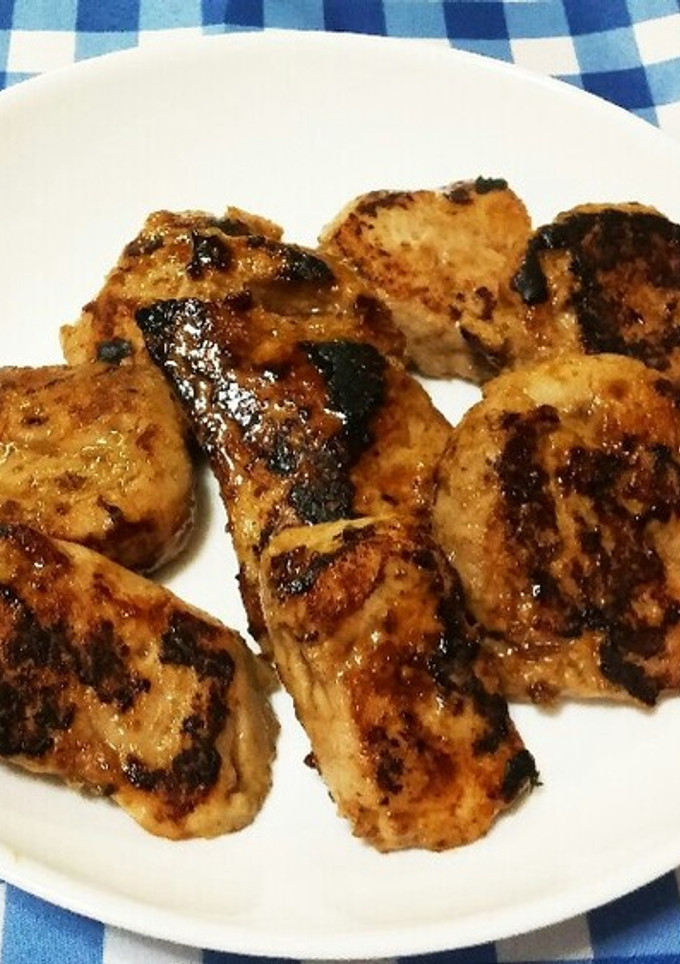 豚ヘレ肉のゆず胡椒漬け焼き-レシピのメイン写真