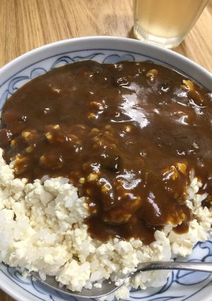 ダイエット・豆腐でカレーライス風-レシピのメイン写真