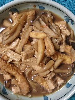 キノコと厚揚げのピリ辛炒め-レシピのメイン写真