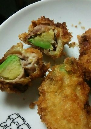 アボカドの豚肉巻きフライ-レシピのメイン写真