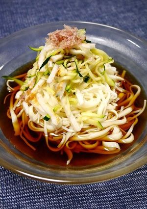 簡単！梅冷やしソーメン(3回美味しい)-レシピのメイン写真