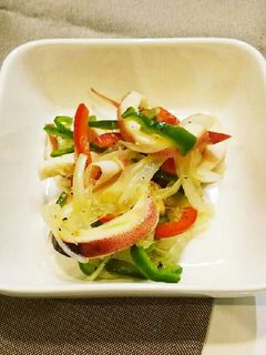 イカとパプリカのマリネ-レシピのメイン写真