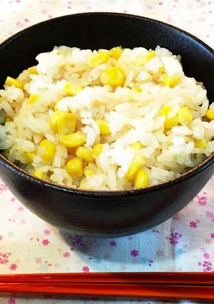炊くだけ簡単♡とうもろこしご飯-レシピのメイン写真