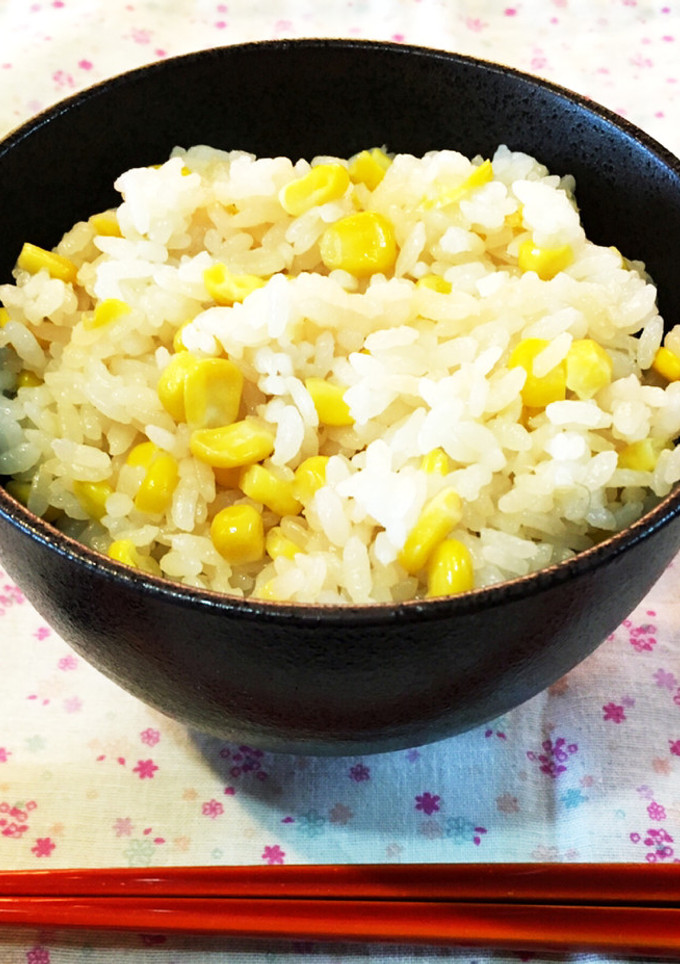 炊くだけ簡単♡とうもろこしご飯-レシピのメイン写真
