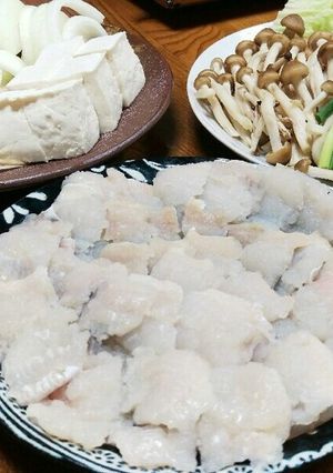 旬のはもで☆鱧鍋-レシピのメイン写真