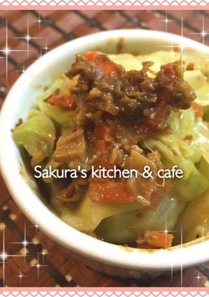 キャベツのドライカレー和え☆簡単作り置き-レシピのメイン写真