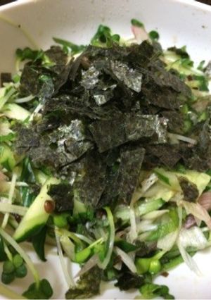 大人の塩こんぶサラダ-レシピのメイン写真