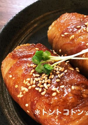 ★肉巻きおにぎり甘辛醤油★-レシピのメイン写真
