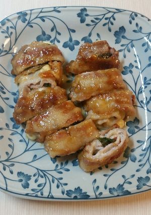 調理15分♪豚バラそのままクルクル焼き-レシピのメイン写真