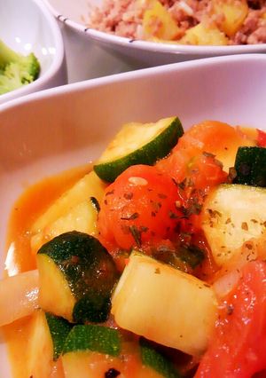 時短で美味しく♪ズッキーニのラタトゥイユ-レシピのメイン写真