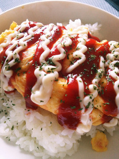 誰でも簡単♡オムレツ丼♡アレンジ自在♡-レシピのメイン写真