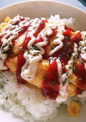 誰でも簡単♡オムレツ丼♡アレンジ自在♡-レシピのメイン写真