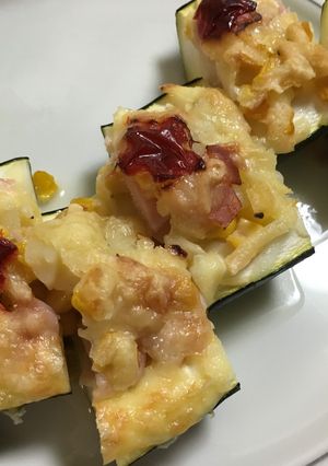 巨大ズッキーニの姿焼き-レシピのメイン写真
