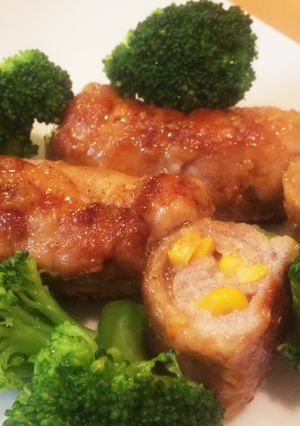 豚バラのコーン巻き-レシピのメイン写真