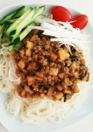☆簡単ランチにジャージャーそうめん☆-レシピのメイン写真