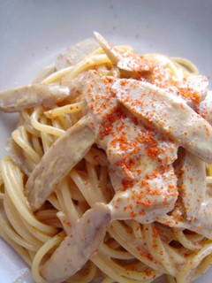 *パスタ★ごぼうの豆乳クリーム-レシピのメイン写真