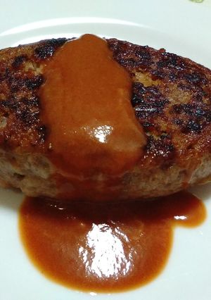 アルミ箔で！美味しいハンバーグの焼き方♡-レシピのメイン写真