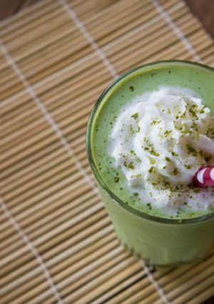 乳製品なし「グリーンティフラペチーノ」-レシピのメイン写真