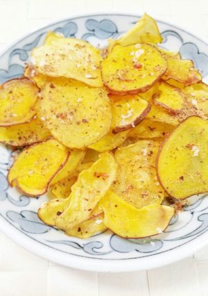 やみつき☆ノンフライ和風ポテトチップス-レシピのメイン写真