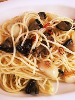 簡単♡アヒージョパスタ-レシピのメイン写真