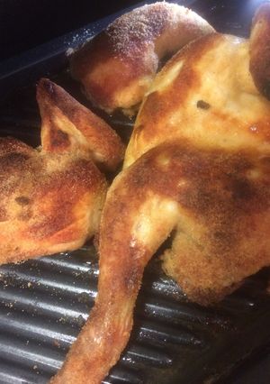 丸鳥でヘルシー♡唐揚げ風鶏肉の姿焼き♡-レシピのメイン写真