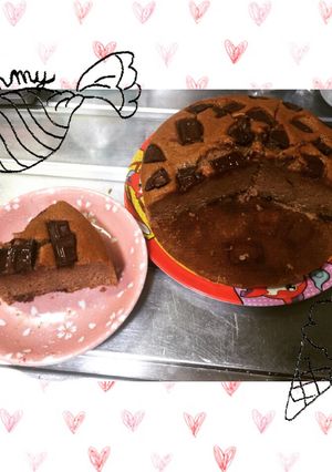 簡単しっとりチョコレートケーキ-レシピのメイン写真