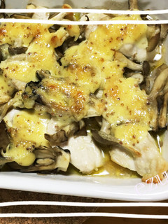 鶏胸肉の粒マスタードマヨネーズ焼き-レシピのメイン写真