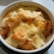 夜勤明けパパのオニオングラタンスープ